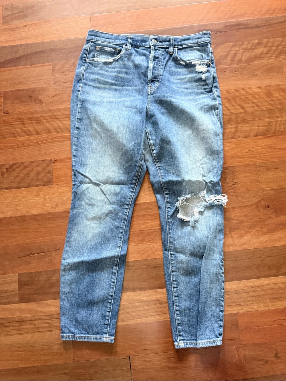 Gap sky high skinny jeans